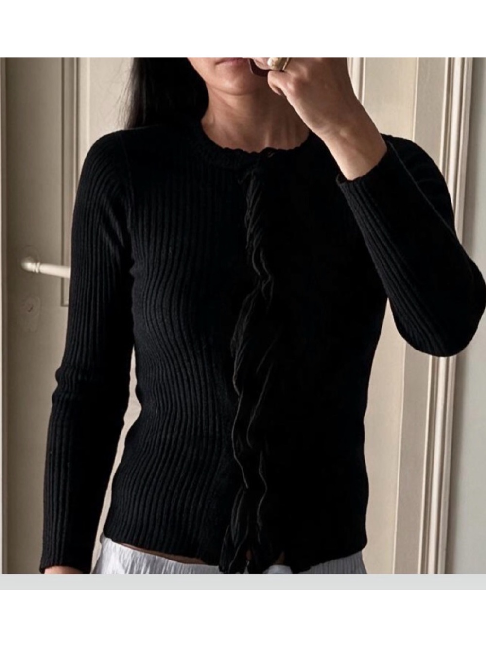 Archival Jean Paul Gaultier: The Deconstructed Romantic Alpaca Cardigan